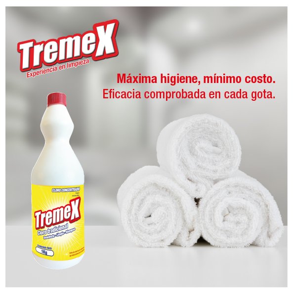Cloro Concentrado Tremex 1 L - Imagen 4