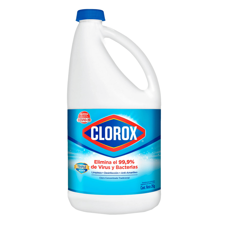 Cloro Tradicional Clorox 2 Lt. - Imagen 1