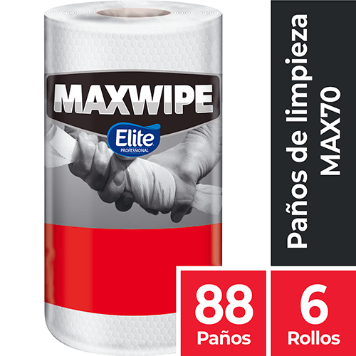 Paño de Limpieza Reutilizable Maxwipe Max 70 Rollo 88 Unidades - Imagen 2