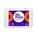 Toalla de Papel Damax 2 Rollos 190 m Hoja Simple - Imagen 1
