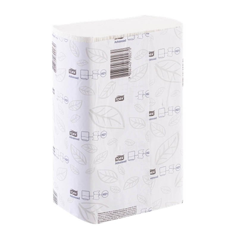 Toalla de Papel Tork Interfoliada Advance 200 Unidades Doble Hoja - Imagen 1