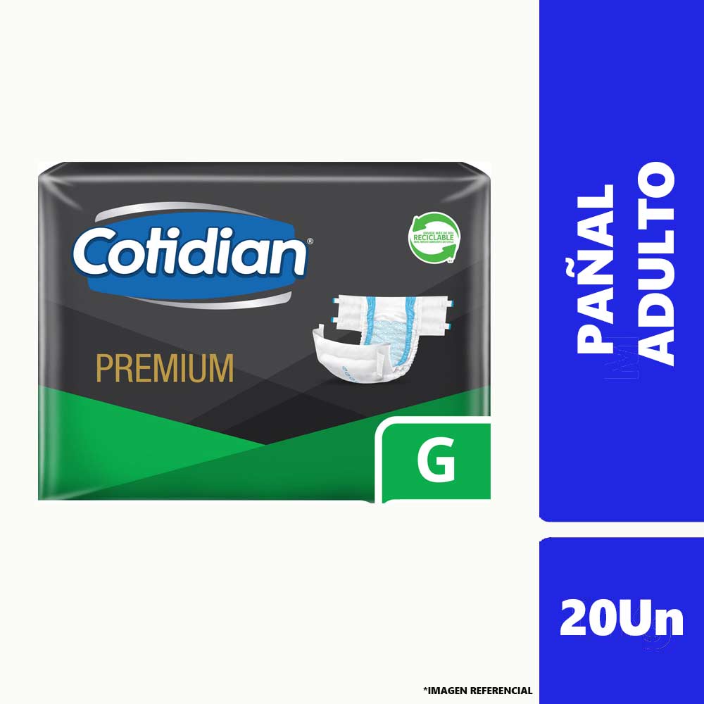 Panal cotidian premium g 20un