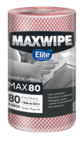 Paño de Limpieza Reutilizable Maxwipe Max 80 Rollo 80 Unidades Rojo - Imagen 1