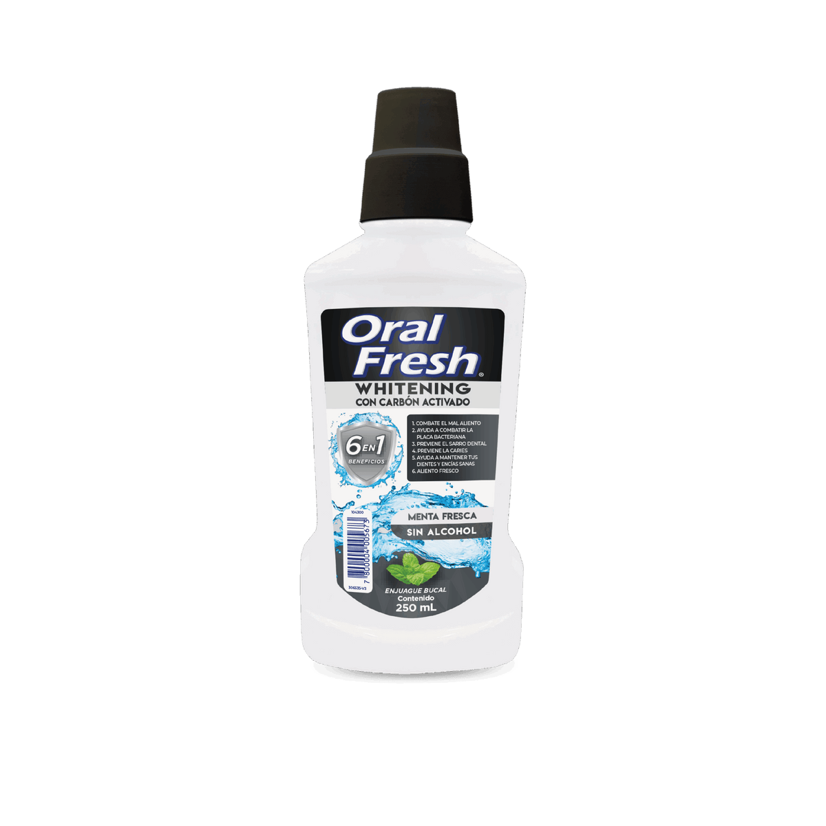 ORALFRESH WHITENING 250ML SKU 104300