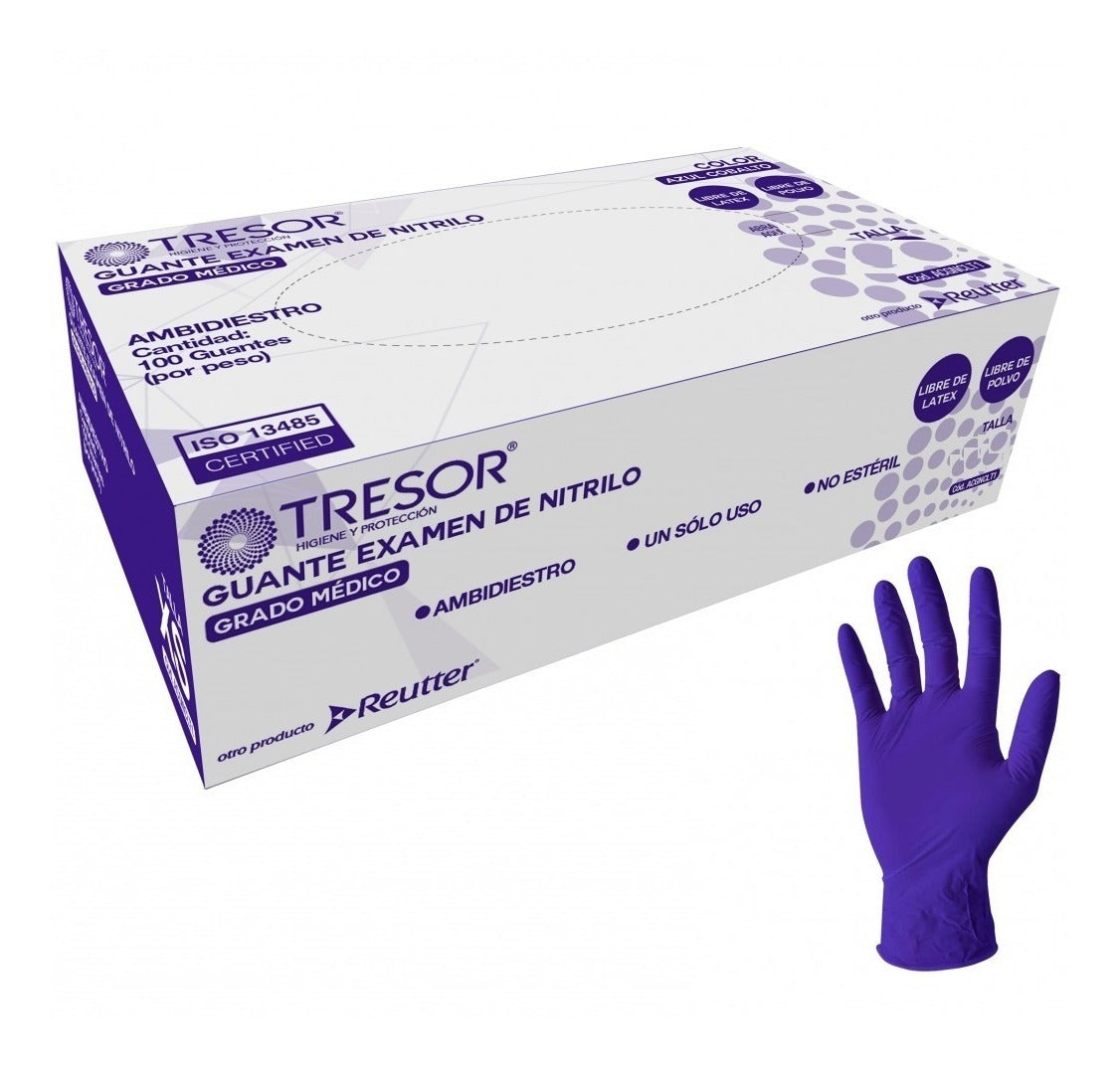 nitrilo morado tresor