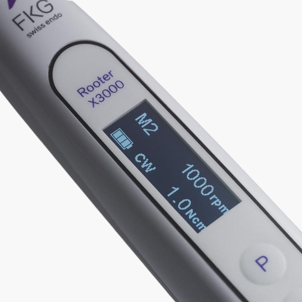 Rooter X3000, motor de endodoncia inalámbrico de alto rendimiento, FKG G2