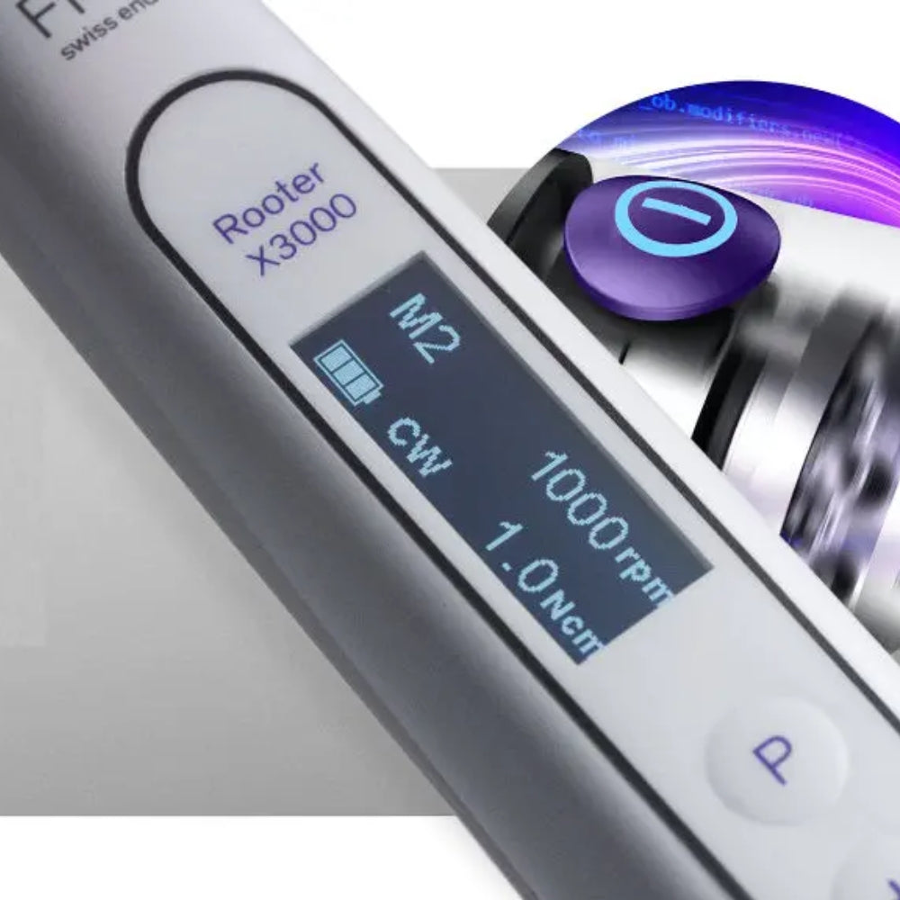 Rooter X3000, motor de endodoncia inalámbrico de alto rendimiento, FKG G3