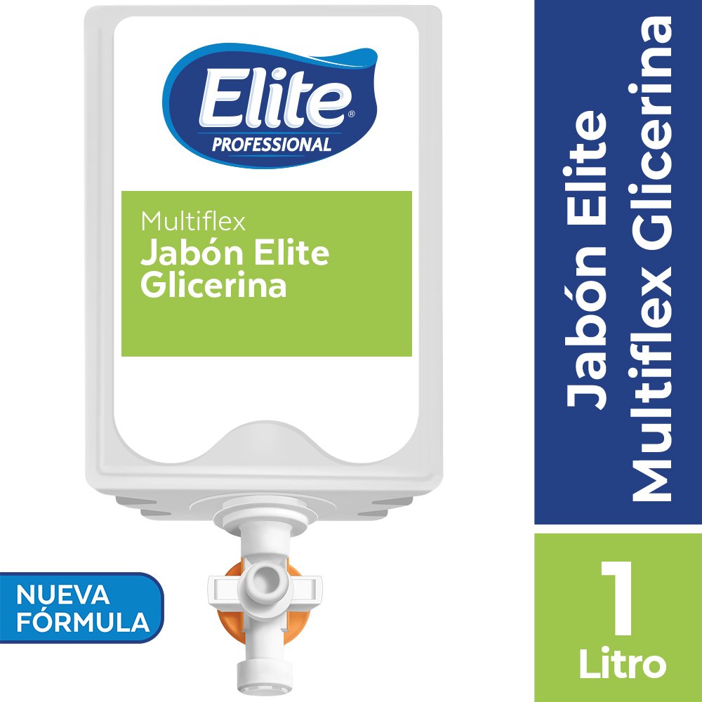 Jabón Líquido Elite Multiflex Glicerina 1 L - Imagen 2