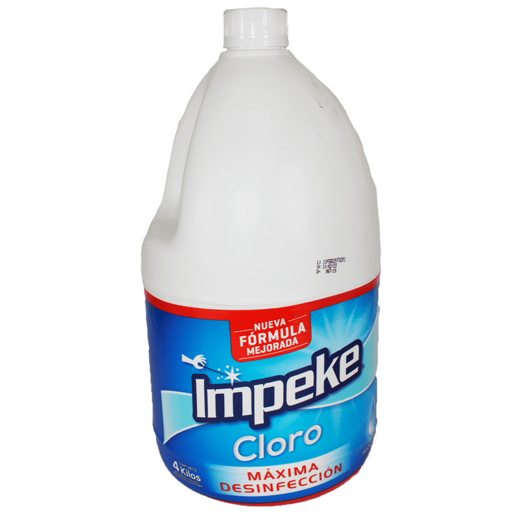 Cloro Tradicional Impeke 4 L - Imagen 1