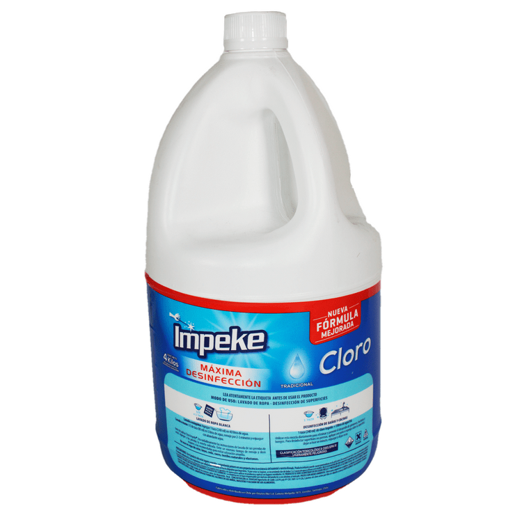 Cloro Tradicional Impeke 4 L - Imagen 3