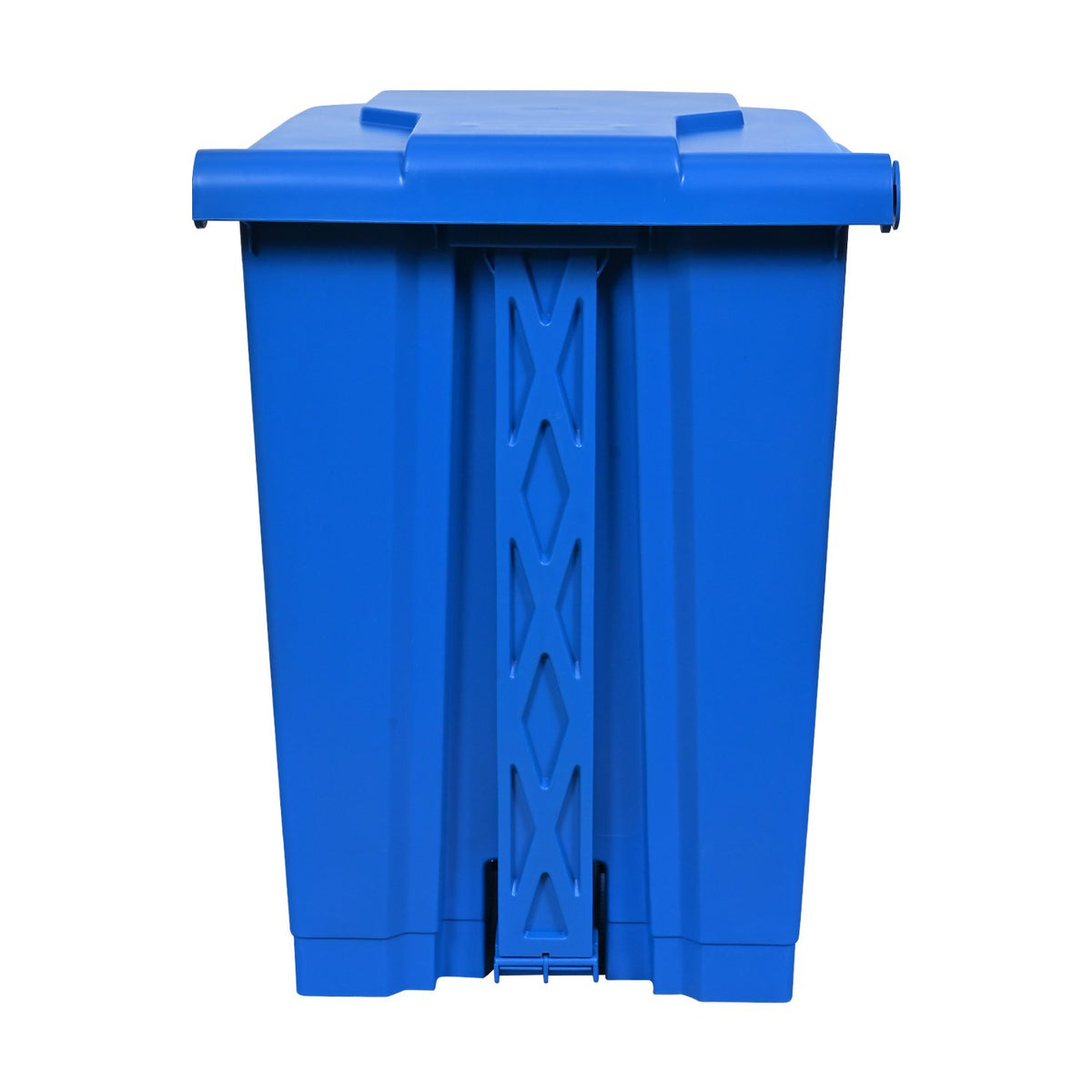 Basurero Macasi con Tapa y Pedal Azul 50 L - Imagen 3
