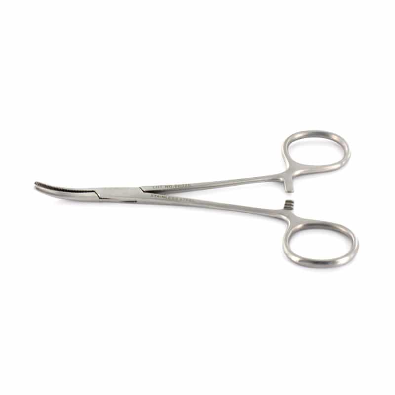 pinza mosquito curva