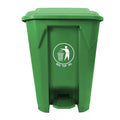 Basurero RedTop con Tapa y Pedal 50 L Verde - Imagen 1