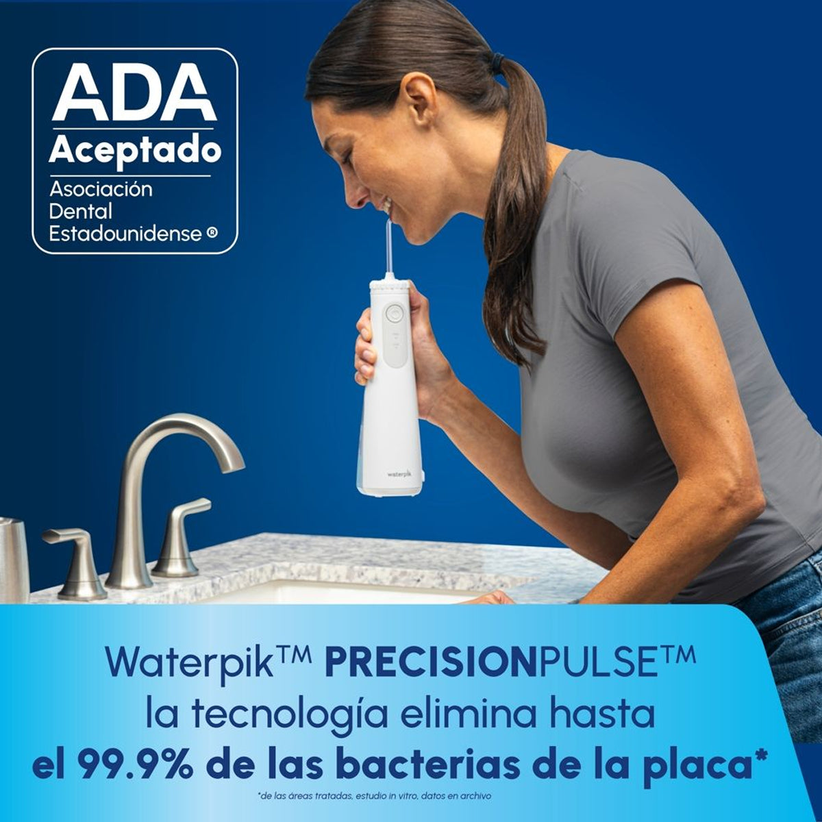 IRRIGADOR BUCAL WATERPIK CORDLESS PEARL WF-27EU