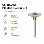 pelo de cabra 12mm