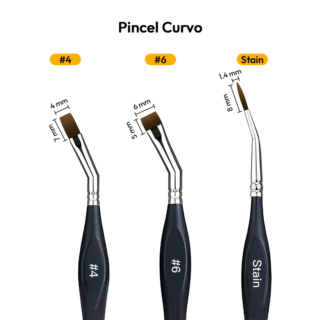 KIT PINCEL PARA COMPOSITE SKYDENT