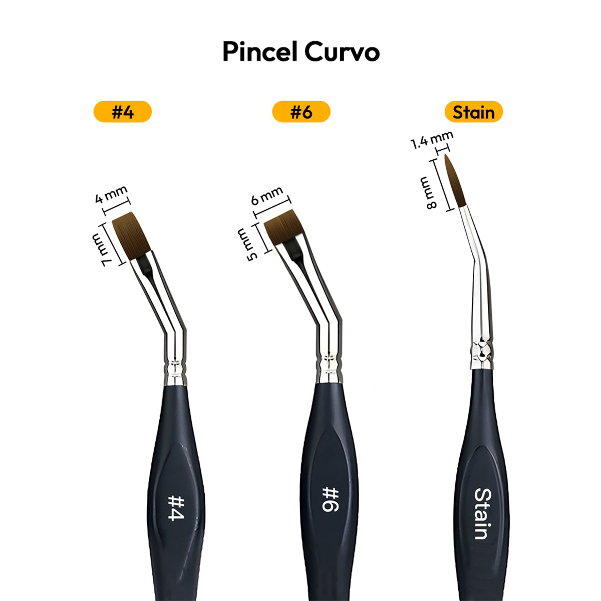 KIT PINCEL PARA COMPOSITE SKYDENT