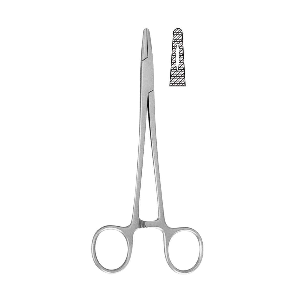 Porta agujas Mayo 14 cm Medinox