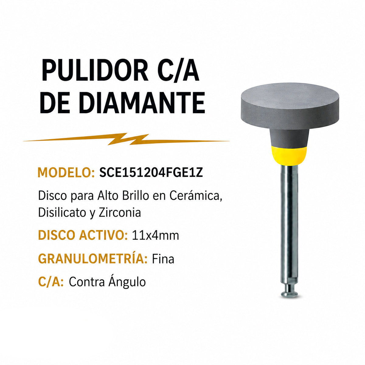 pulido zirconia fina