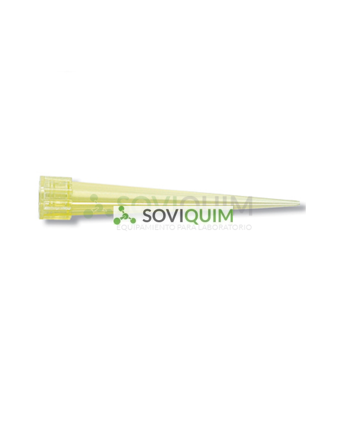 Punta Amarillas 200μL Eppendorf/Universal 1000 unidades