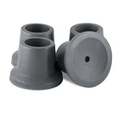 Regatón para Baño Portatil Gris 28mm - Unidad - Stratto M.D.