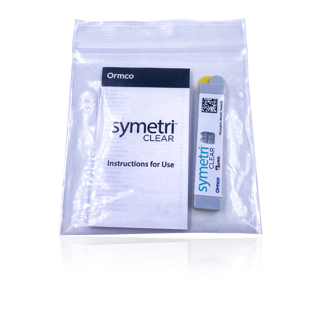 REPOSICION DE BRACKET SYMETRI CLEAR ORMCO