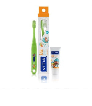 Pack Cepillo VITIS® kids + mini pasta 8ml