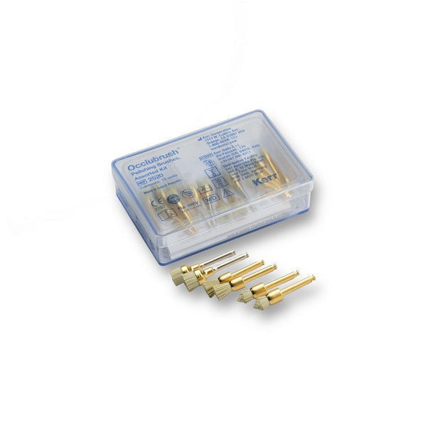 Kerr Occlubrush 15 Unidades (5 Copas Reg. – 5 Copas Peq. – 5 Puntas)