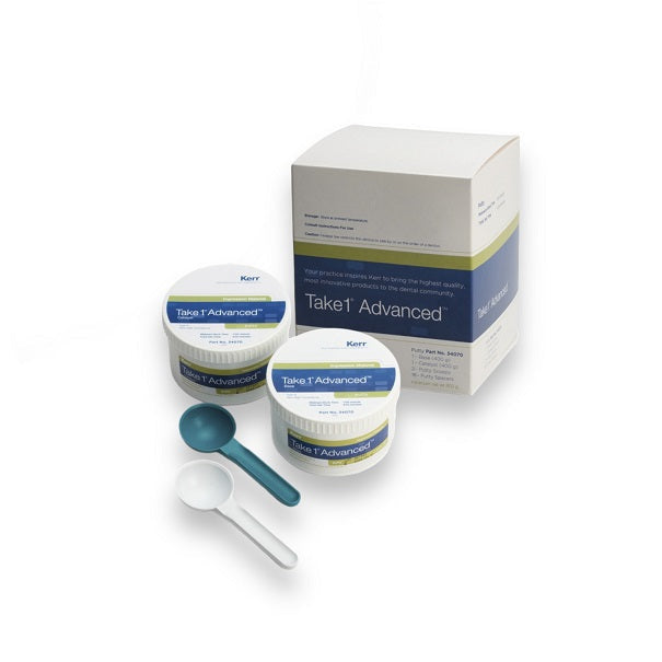 Kerr Silicona Por Adición Take 1 Advanced Putty 2x400grs. Fecha Venc. 02-2027