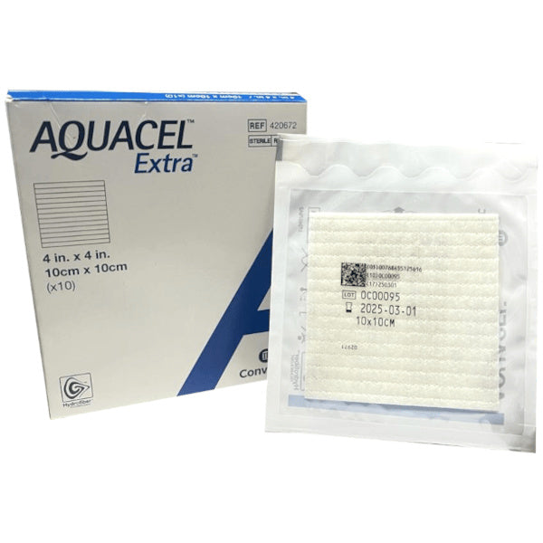 AQUACEL EXTRA 10 X 10 CM - CONVATEC