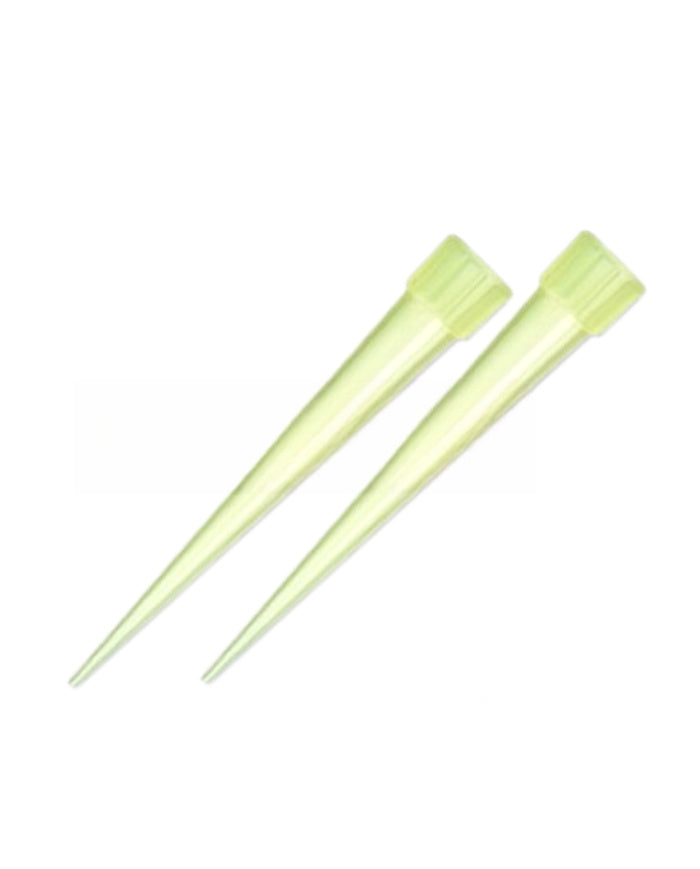 Punta Amarilla Kartell, Universal, Compatible Micropip. Hirschmann. 1 - 200 Ul C/Corona (1000 Unds)