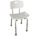Silla para ducha con respaldo
