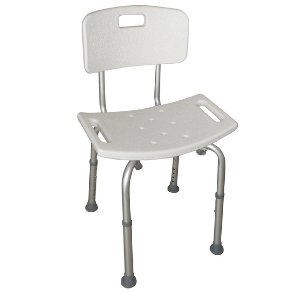 Silla para ducha con respaldo