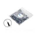 Puntas para Resina Fluida 100 un Negras Skydent