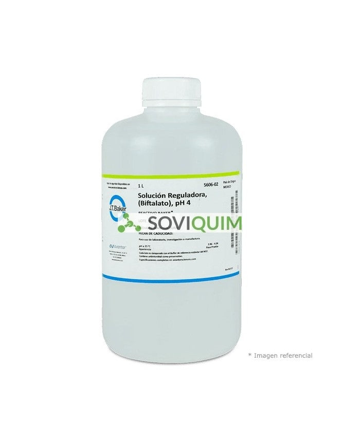 Solución Reguladora ph4 biftalato 500 ml