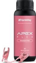 SprintRay Apex Flex Partial Base Light Pink 500 g - SPRINTRAY