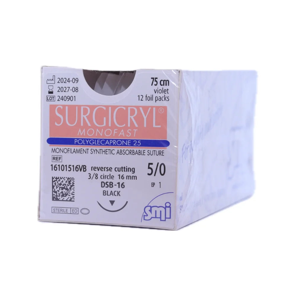 Sutura Surgicryl Monofast – Monofilamento Absorbible SMI