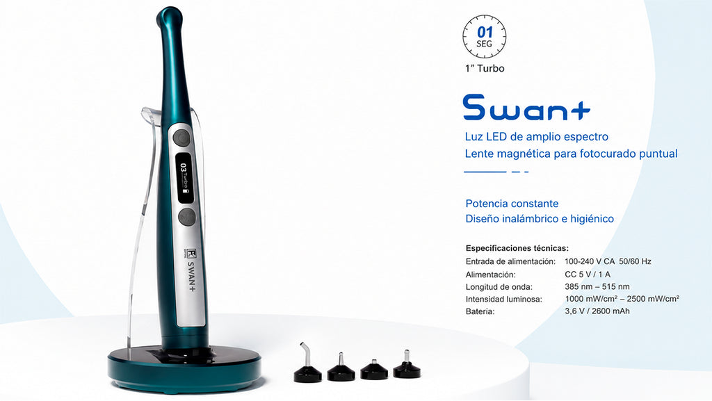 LAMPARA DE FOTOCURADO SWAN+ REFINE