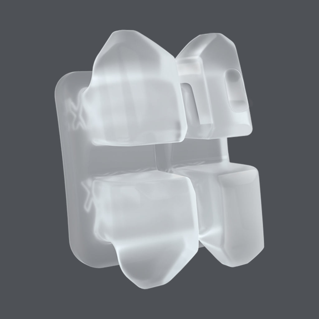 REPOSICION DE BRACKET SYMETRI CLEAR ORMCO