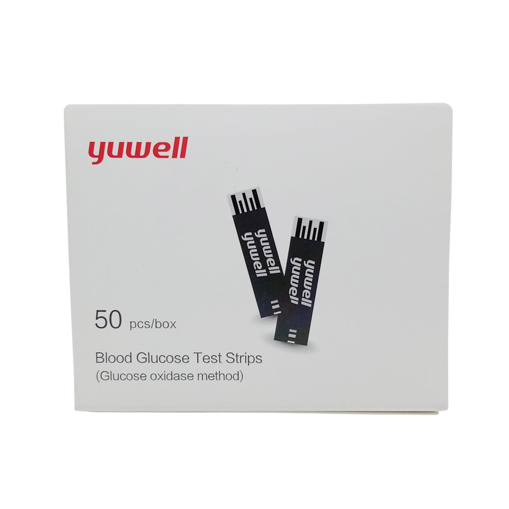 Tiras Reactivas de Glucosa Yuwell 582 - 50 tiras