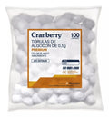 Tórulas de Algodón 0.5 g x 100 unidades Cranberry