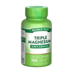 Triple Magnesio Complex vista lateral - Instrucciones Free Of ingredientes Essential Mineral 100 cápsulas