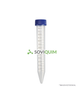 Tubo Centrifugo Polipropileno Esteril 15 Ml, Bolsa Con 50 Unidades, Base Cónica