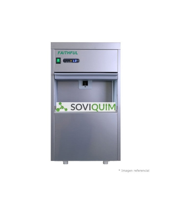 Máquina de Hielo, 50 Kg/24 h, capacidad de almacenamiento 15 Kg