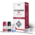 Blanqueamiento Whiteness HP 3 pacientes (Peróxido de Hidrógeno 35%) FGM - eksadental