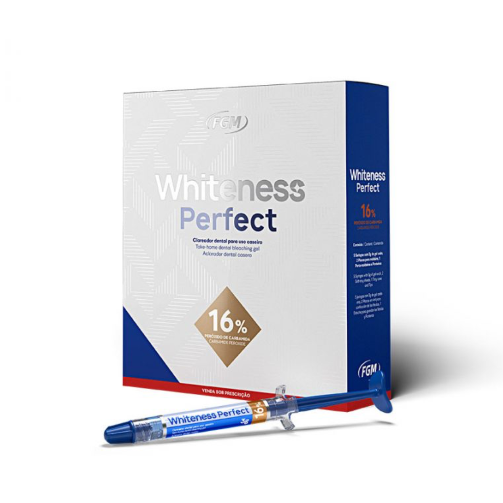 Blanqueamiento Whiteness Perfect Set (Peróxido de Carbamida 16% y 22%) FGM - eksadental